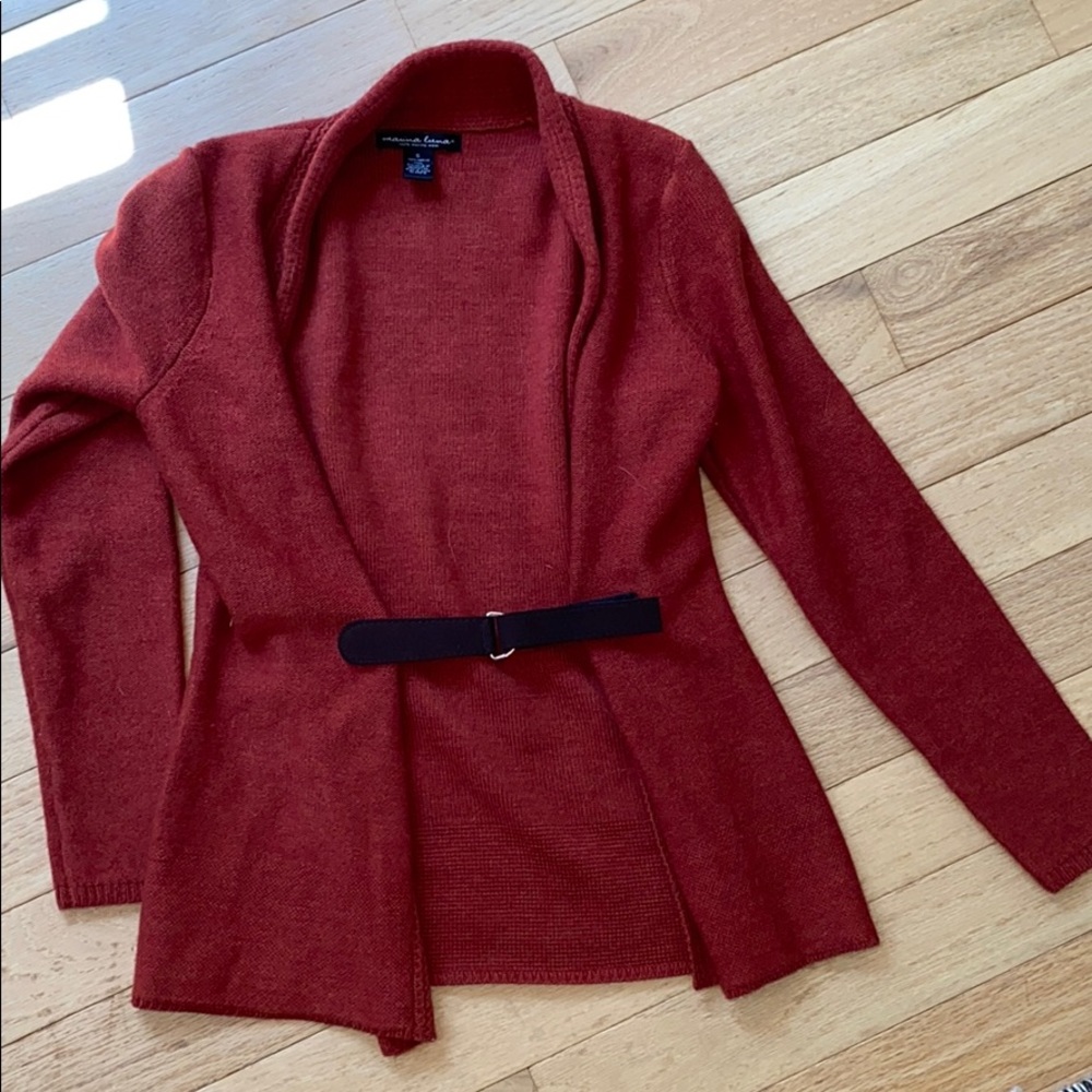 belted cardigan jacket 2/20% 3/25%